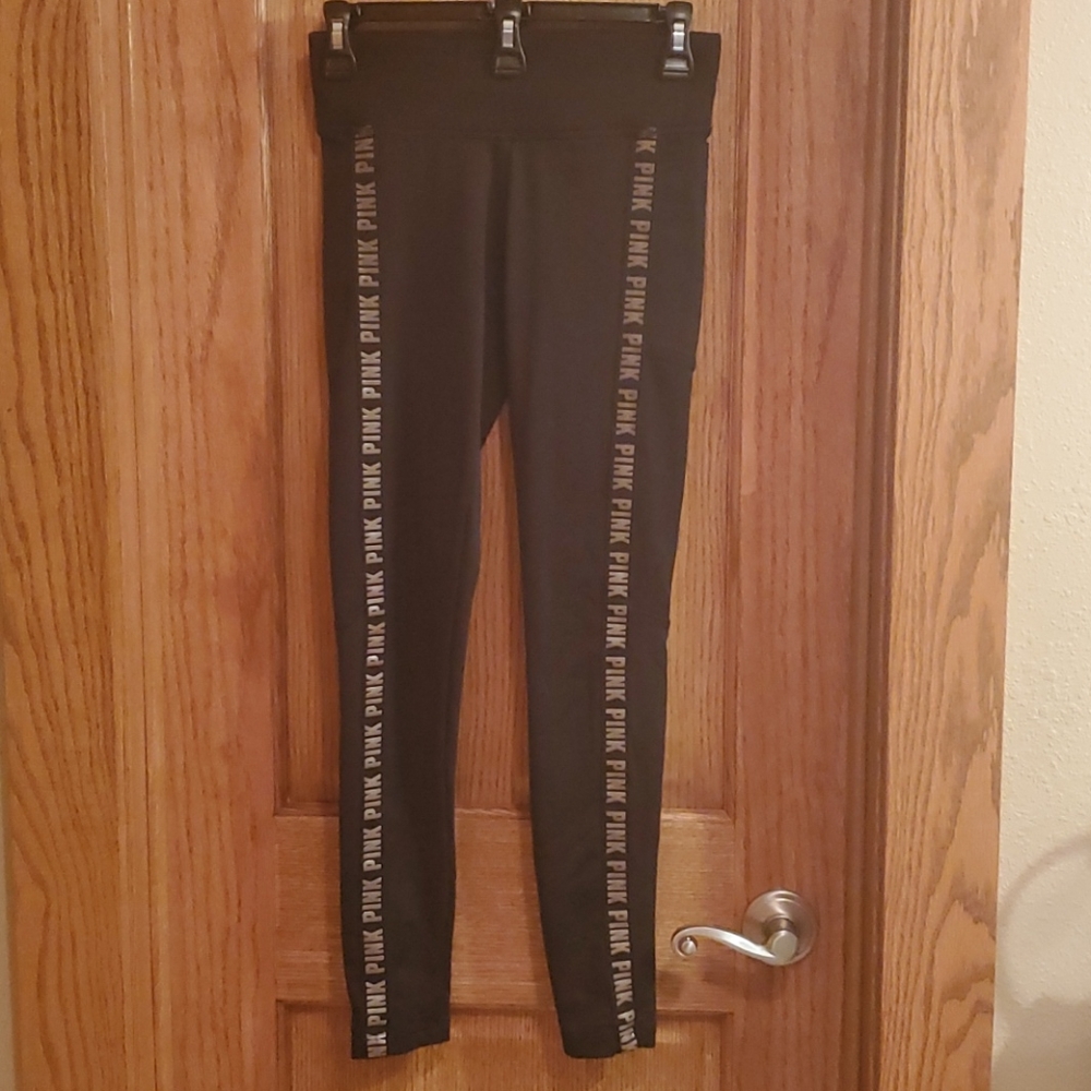 EUC PINK by VS black Xsmall Cozy legging